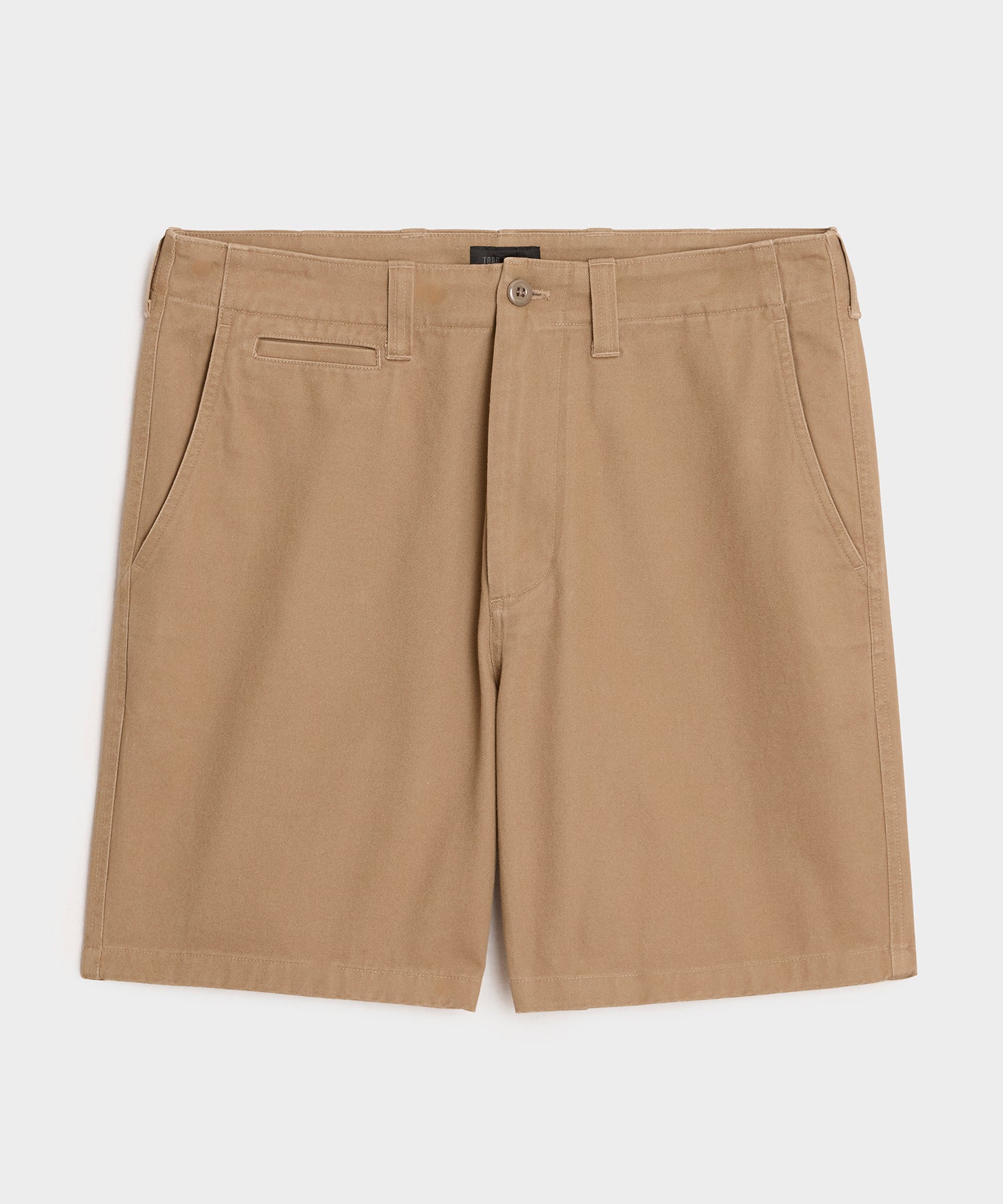 Todd Snyder 7" Favorite Chino Short in Khaki Khaki