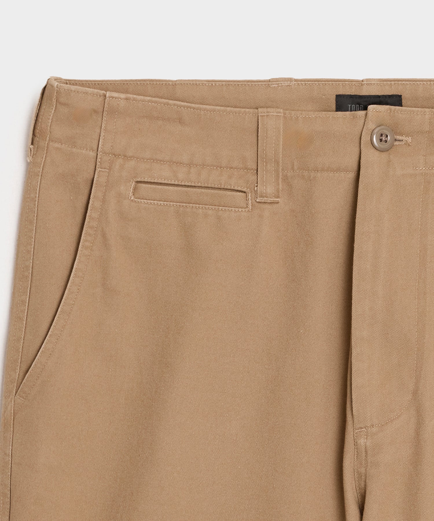 Todd Snyder 7" Favorite Chino Short in Khaki Khaki