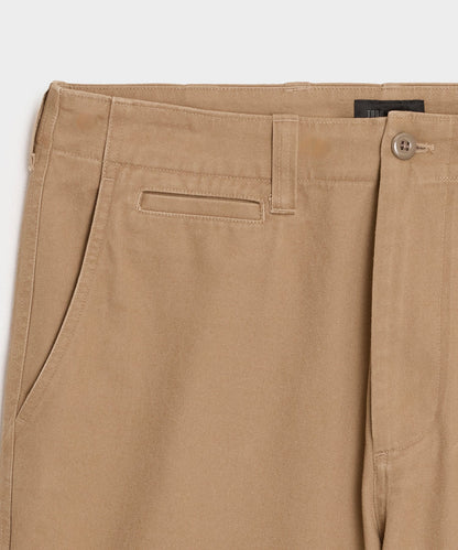 Todd Snyder 7" Favorite Chino Short in Khaki Khaki