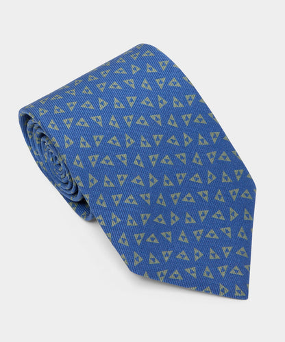 Todd Snyder 100% Silk Tie in Blue Blue