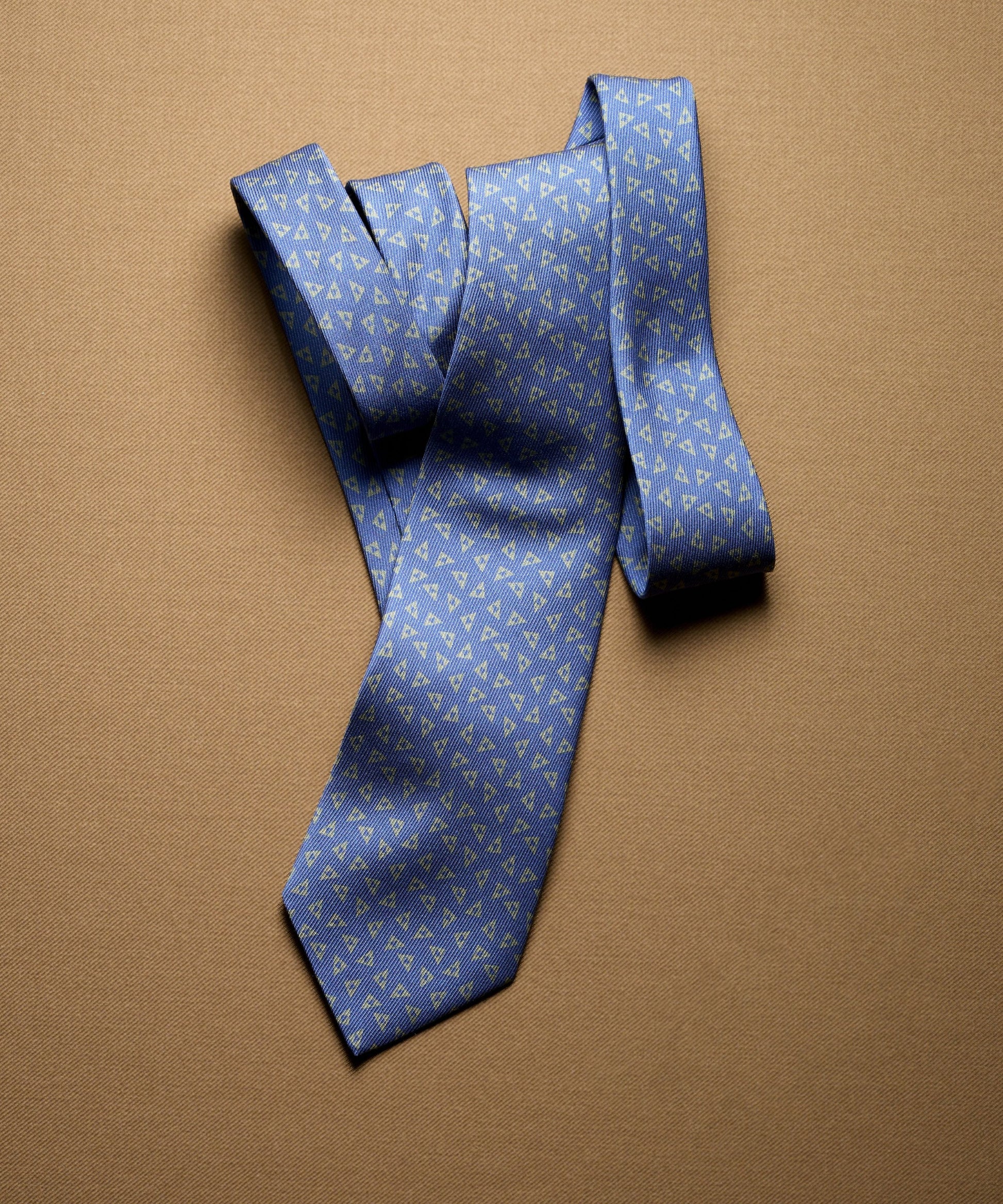 Todd Snyder 100% Silk Tie in Blue Blue