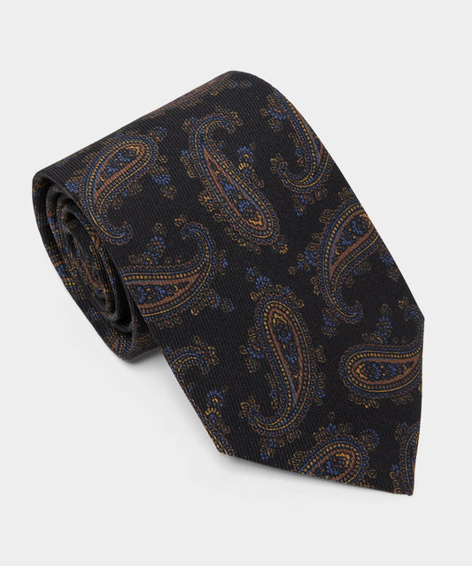 Todd Snyder 100% Silk Tie in Raisin Raisin