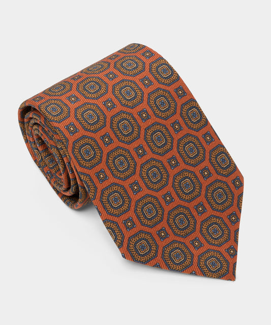 Todd Snyder 100% Silk Tie in Orange Orange