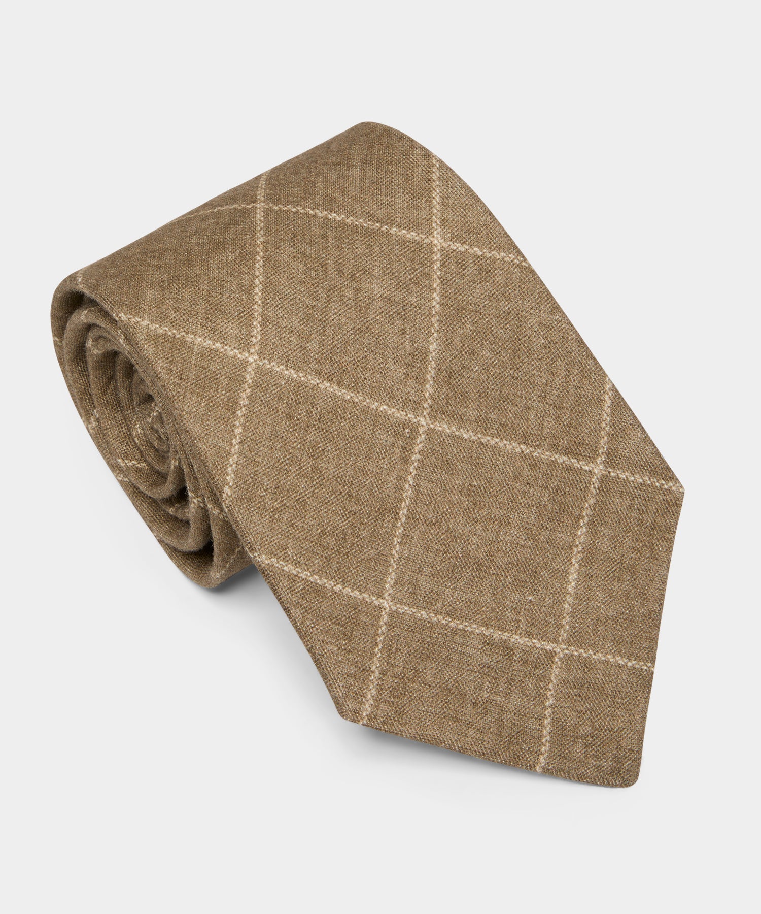 Todd Snyder 100% Linen Tie in Dark Brown Dark Brown