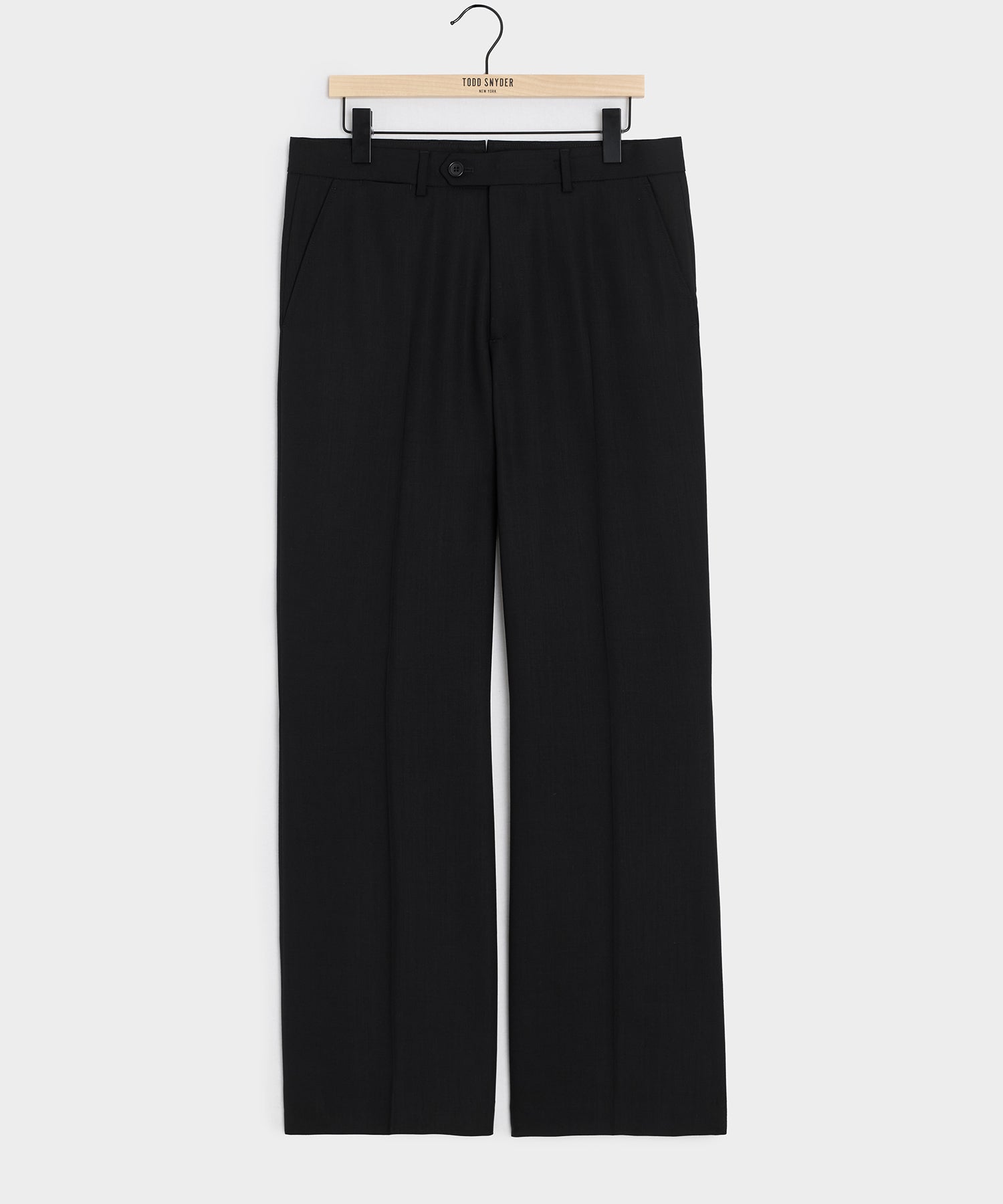 Todd Snyder Italian Wool Flare Trouser Black