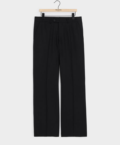 Todd Snyder Italian Wool Flare Trouser Black