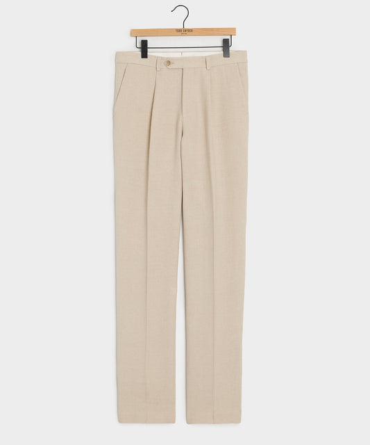 Todd Snyder Italian Linen-Cotton Madison Trouser in Birch Birch