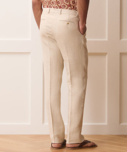 Todd Snyder Italian Linen-Cotton Madison Trouser in Birch Birch