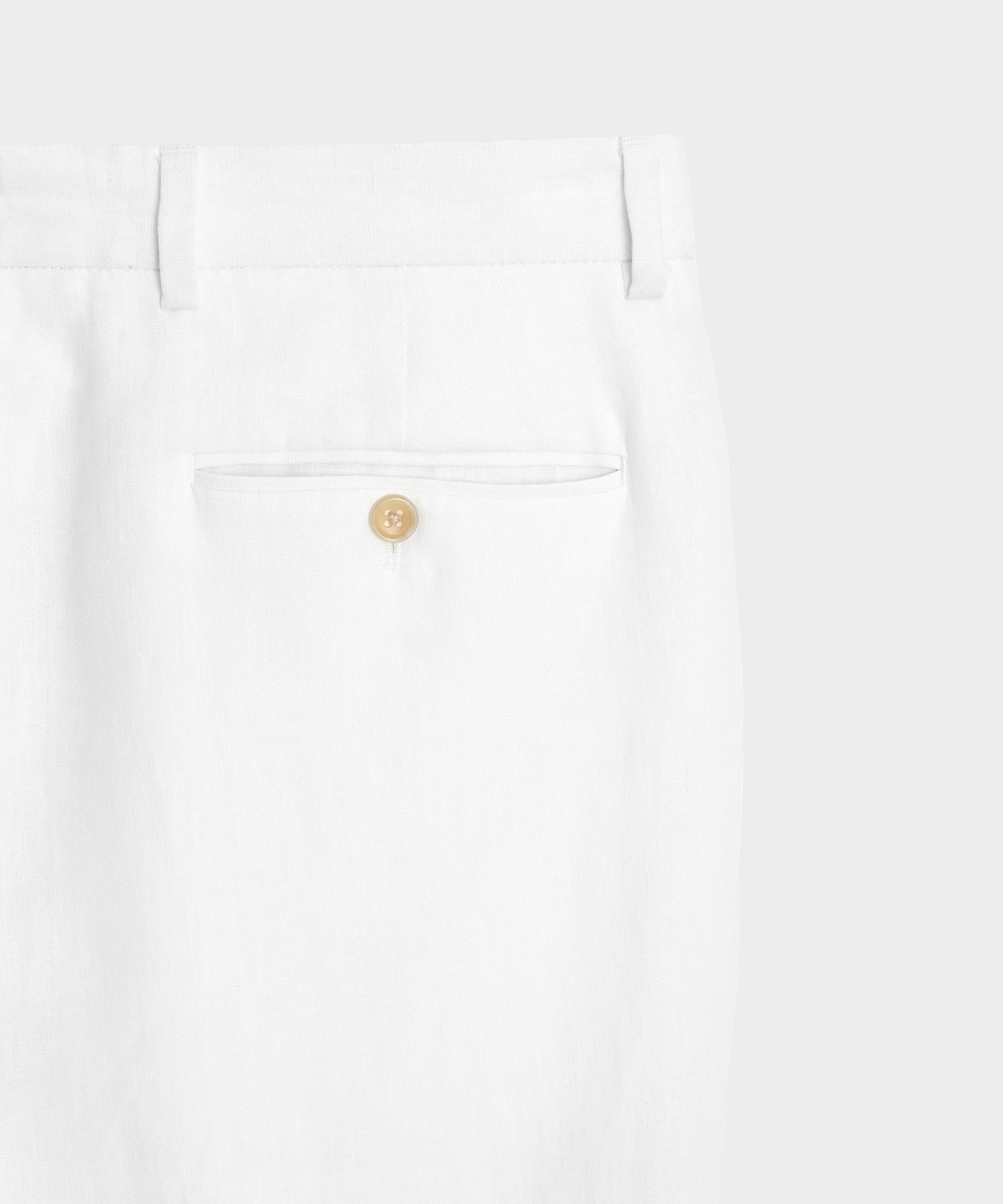 Todd Snyder Italian Linen Sutton Trouser in White White
