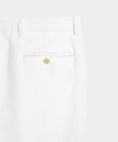 Todd Snyder Italian Linen Sutton Trouser in White White