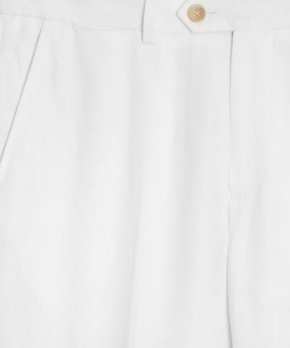 Todd Snyder Italian Linen Sutton Trouser in White White
