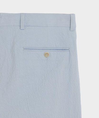 Todd Snyder Italian Seersucker Madison Trouser in Light Blue Light Blue