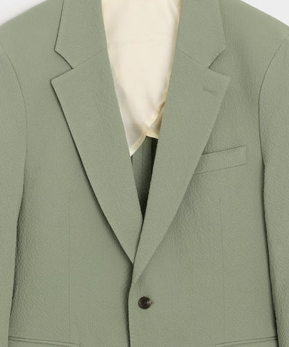 Todd Snyder Italian Seersucker Sutton Jacket in Seafoam Seafoam