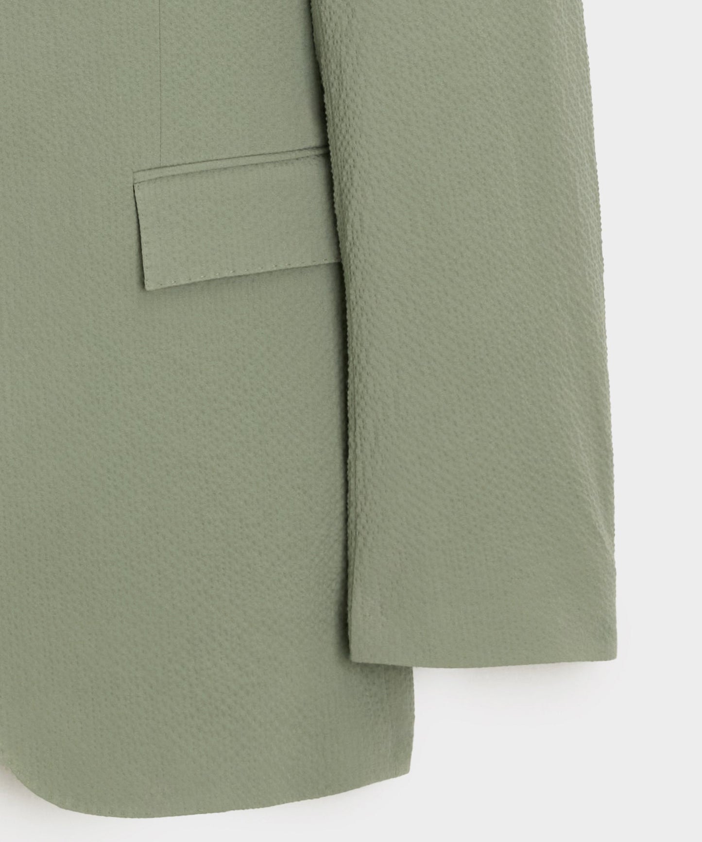 Todd Snyder Italian Seersucker Sutton Jacket in Seafoam Seafoam