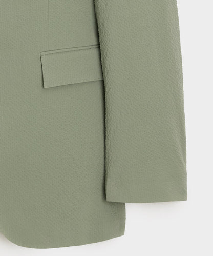 Todd Snyder Italian Seersucker Sutton Jacket in Seafoam Seafoam