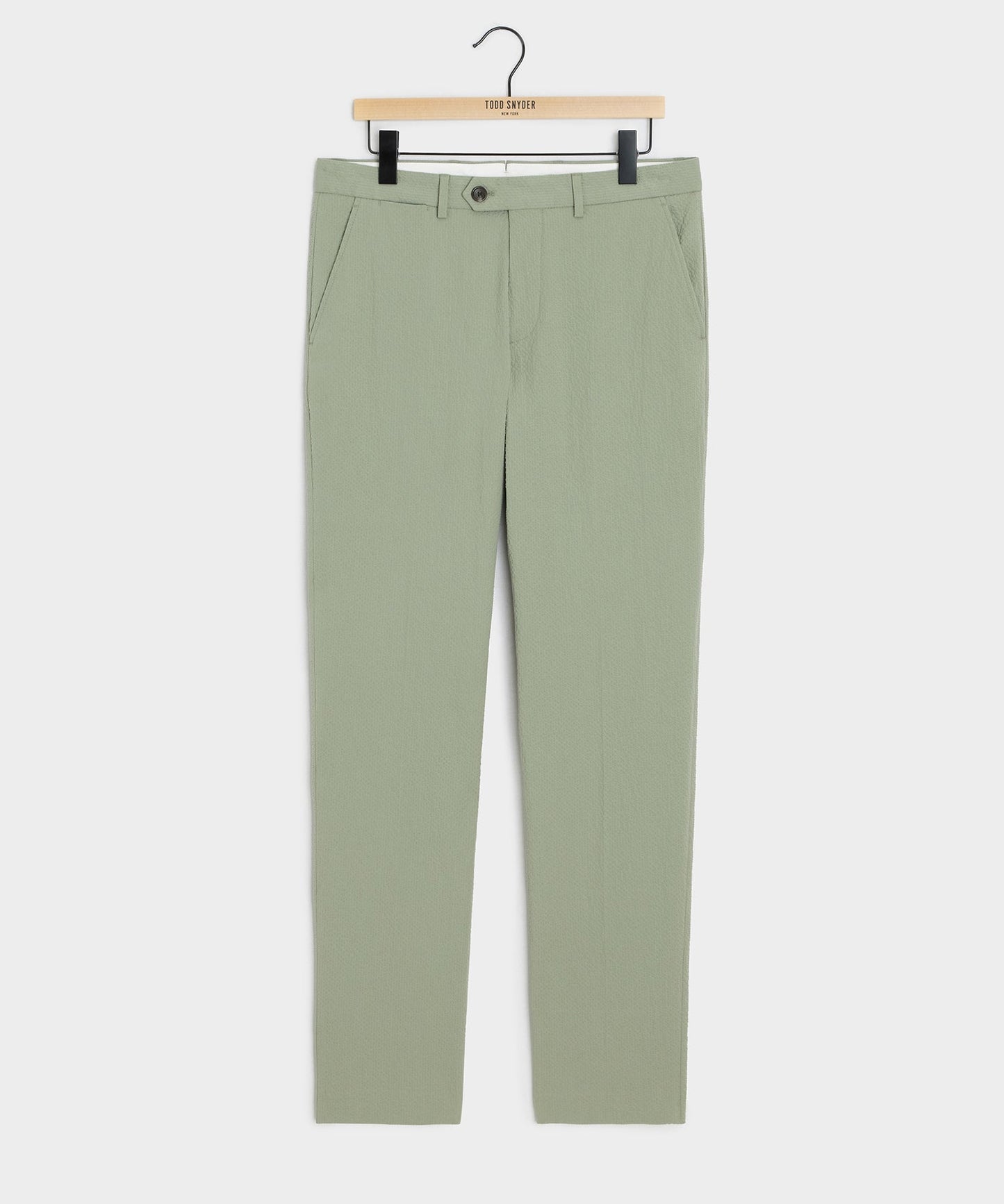 Todd Snyder Italian Seersucker Sutton Trouser in Seafoam Seafoam