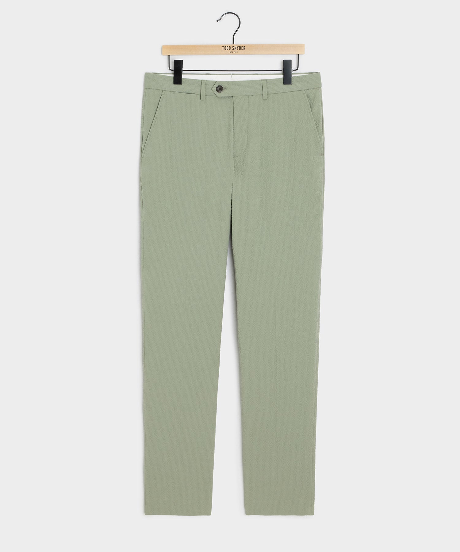 Todd Snyder Italian Seersucker Sutton Trouser in Seafoam Seafoam