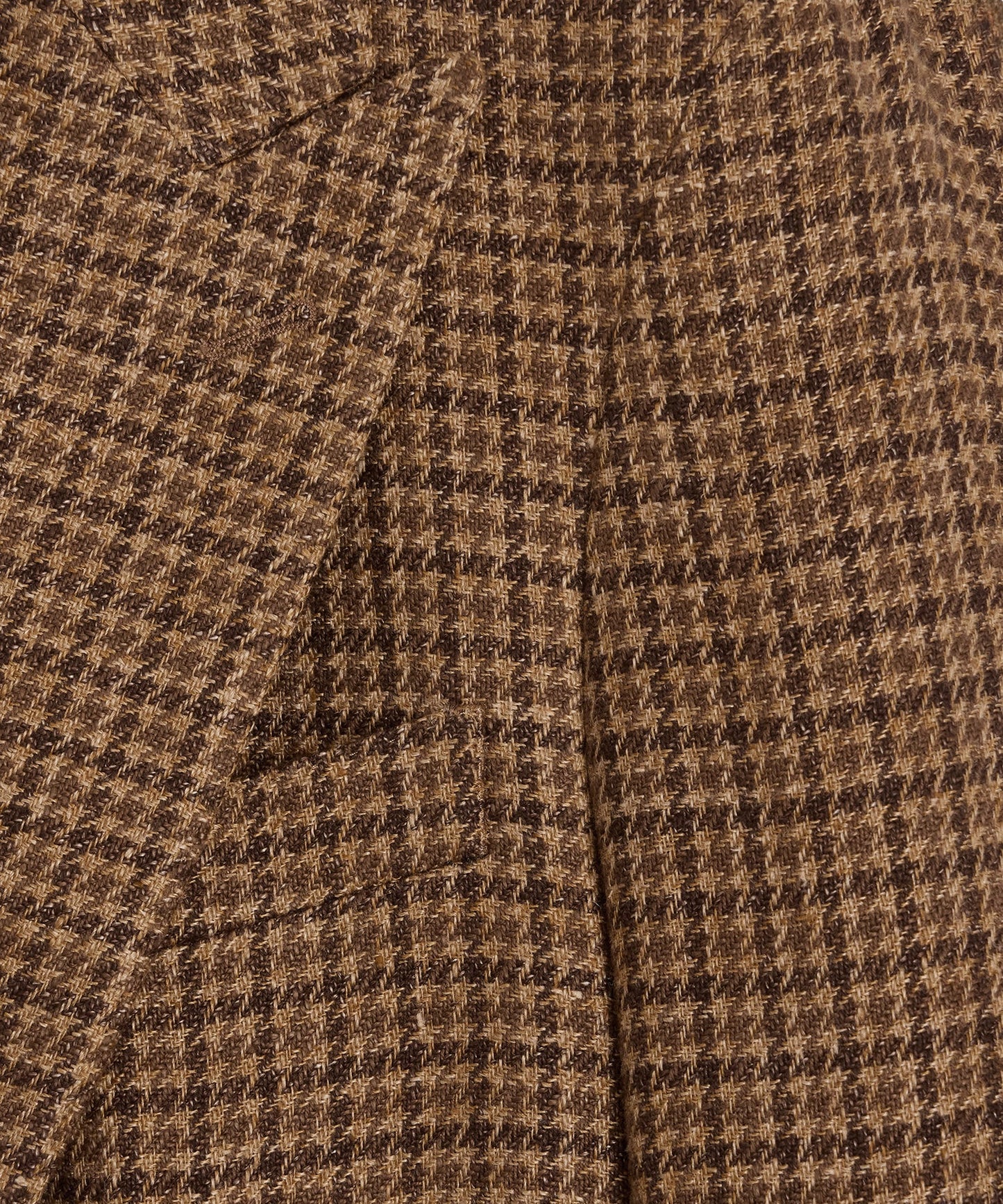 Todd Snyder Italian Linen Houndstooth Sport Coat in Brown Houndstooth Brown