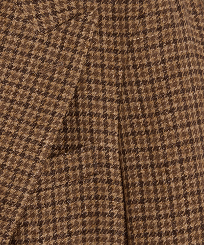 Todd Snyder Italian Linen Houndstooth Sport Coat in Brown Houndstooth Brown