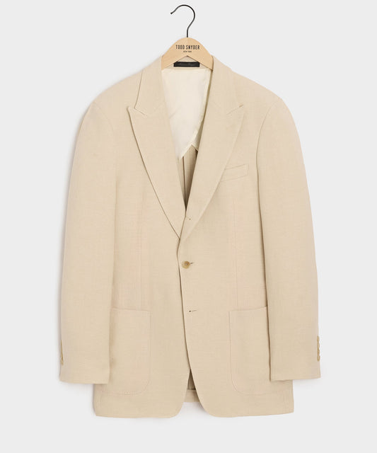 Todd Snyder Italian Linen-Cotton Madison Jacket in Birch Birch