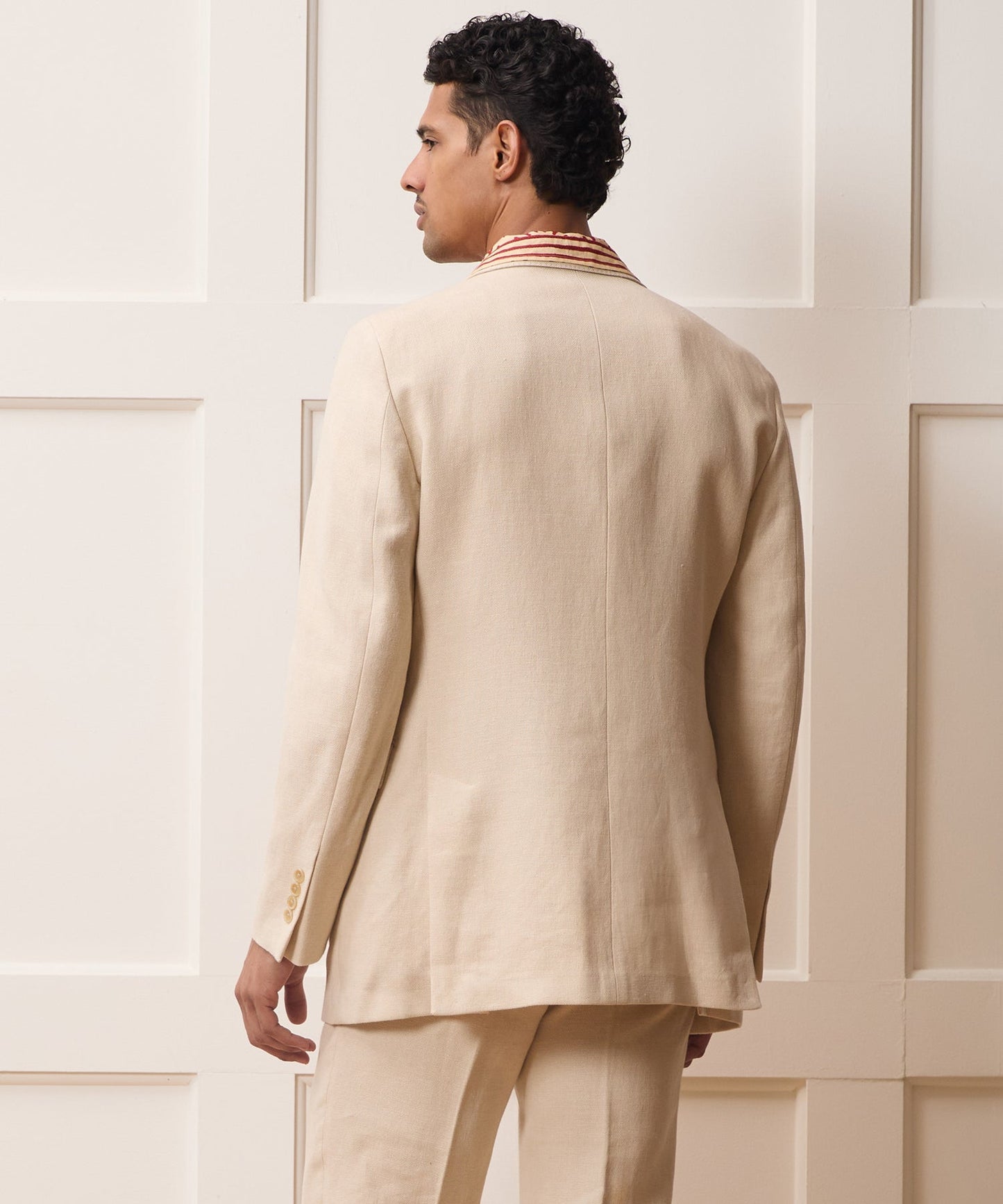 Todd Snyder Italian Linen-Cotton Madison Jacket in Birch Birch