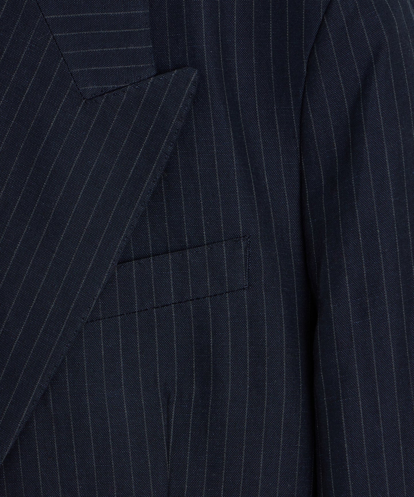 Todd Snyder Italian Linen-Cotton Wythe Jacket in Navy Stripe Navy