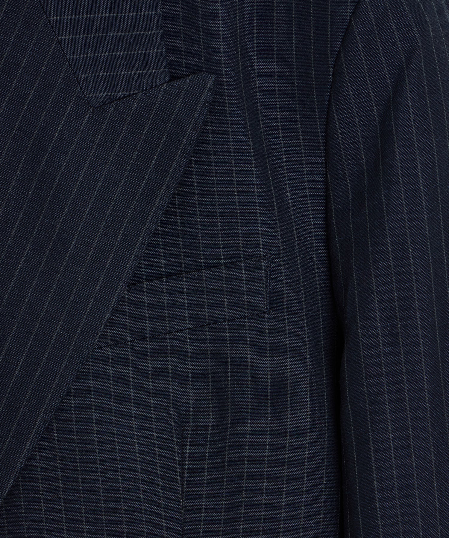 Todd Snyder Italian Linen-Cotton Wythe Jacket in Navy Stripe Navy