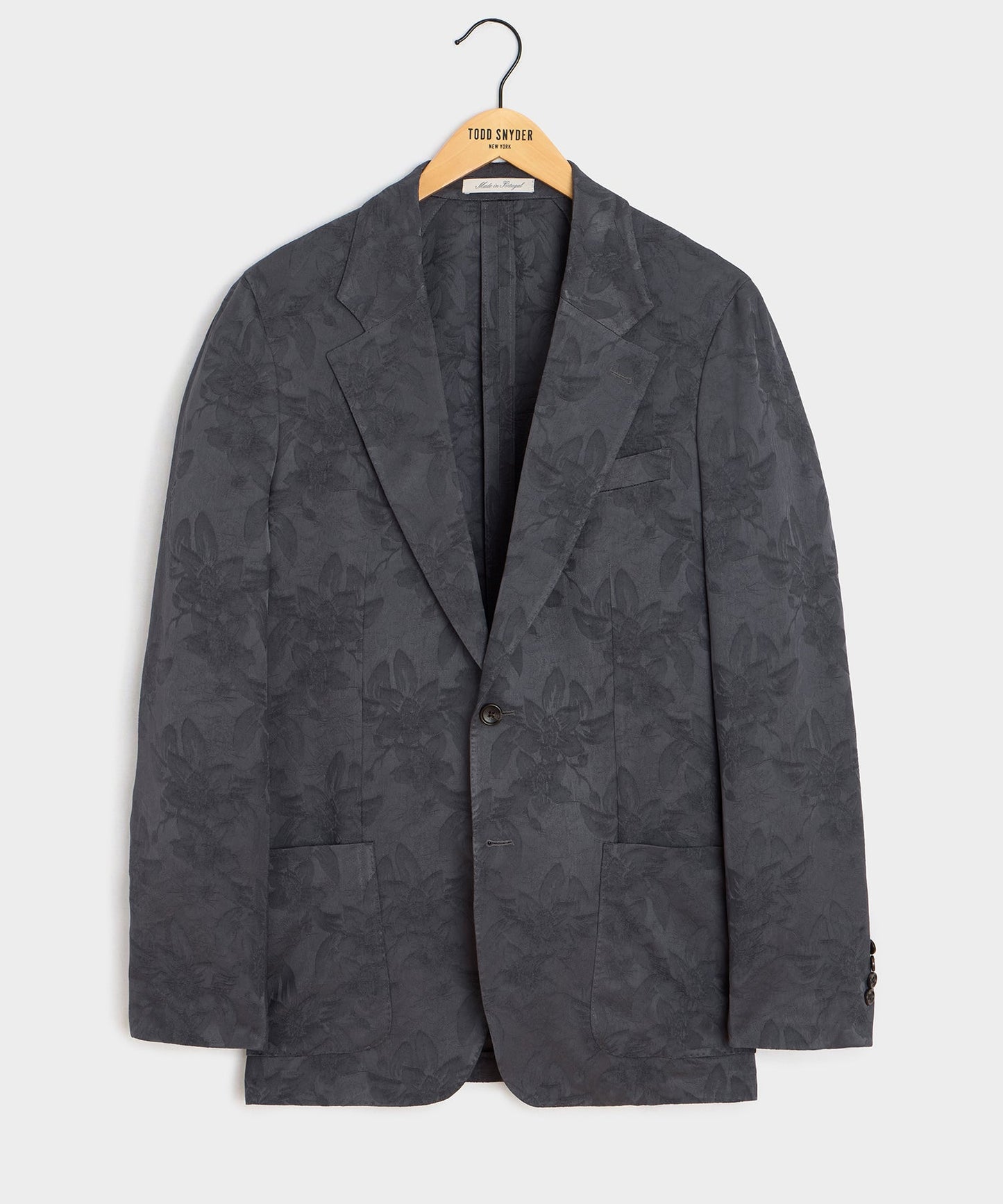 Todd Snyder Italian Floral Jacquard Sport Coat in Blue Floral Blue