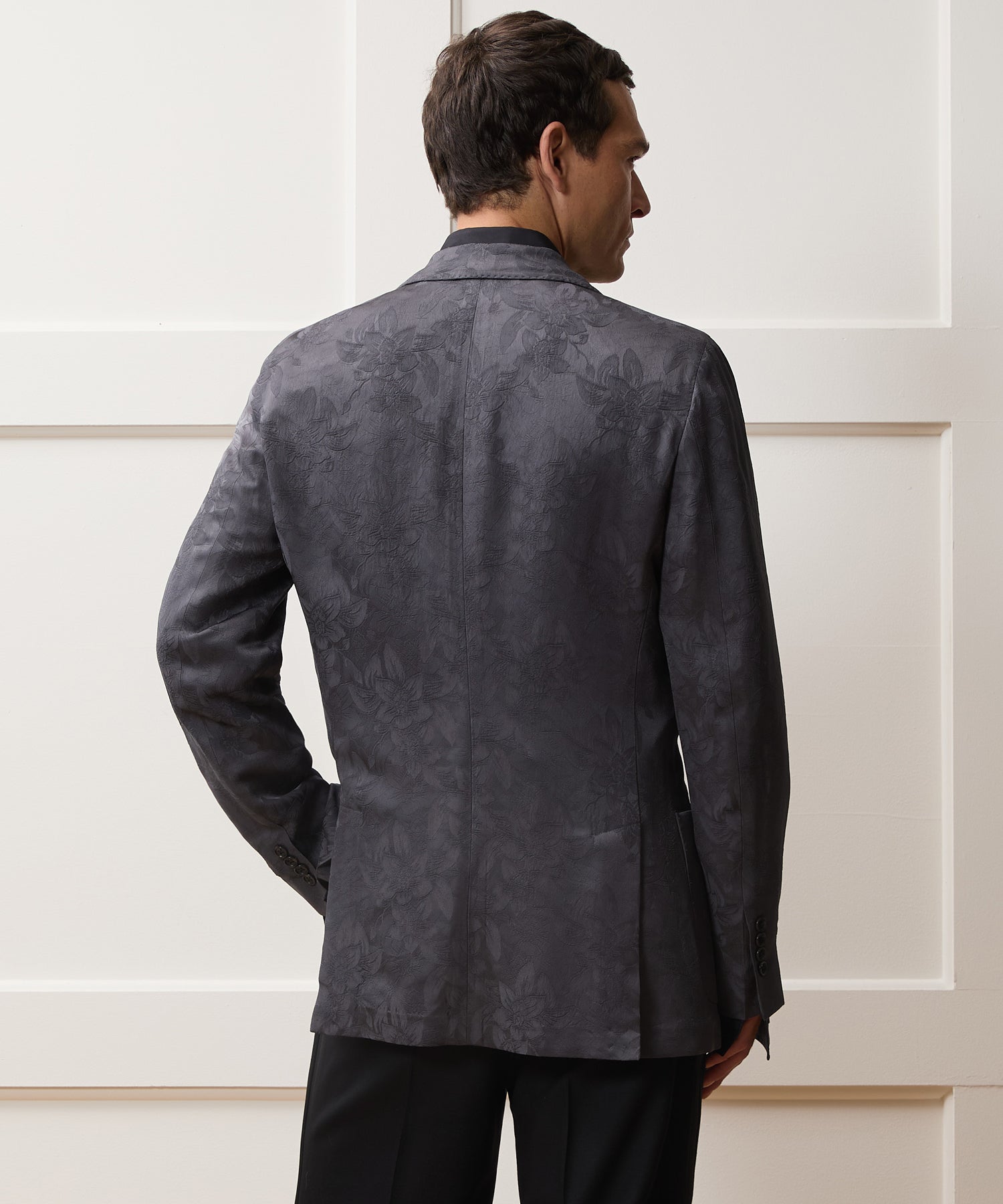 Todd Snyder Italian Floral Jacquard Sport Coat in Blue Floral Blue
