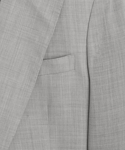 Todd Snyder Italian Wool Double-Breasted Hollywood Jacket in Light Grey Light Grey