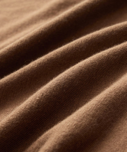 Todd Snyder Silk-Cashmere Sweater Tee in Weathered Oak Weathered Oak