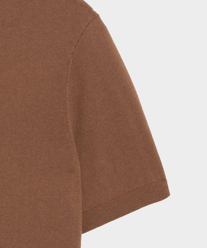 Todd Snyder Silk-Cashmere Sweater Tee in Weathered Oak Weathered Oak