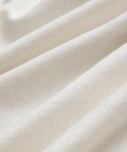 Todd Snyder Silk-Cashmere Sweater Tee in Bisque Bisque