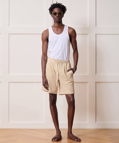 Todd Snyder Linen Tank Top in White White
