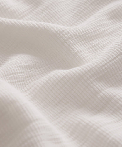 Todd Snyder Lightweight Mini Waffle Crew in Antique White Antique White