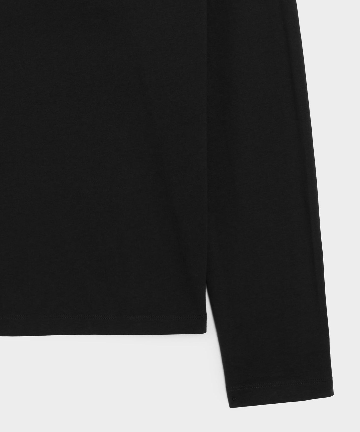Todd Snyder Premium Jersey Tee in Black Black