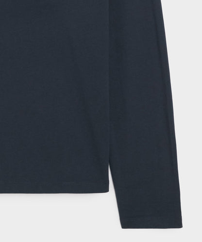 Todd Snyder Premium Jersey Tee in Navy Navy