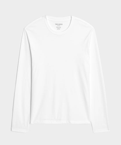 Todd Snyder Premium Jersey Tee in White White