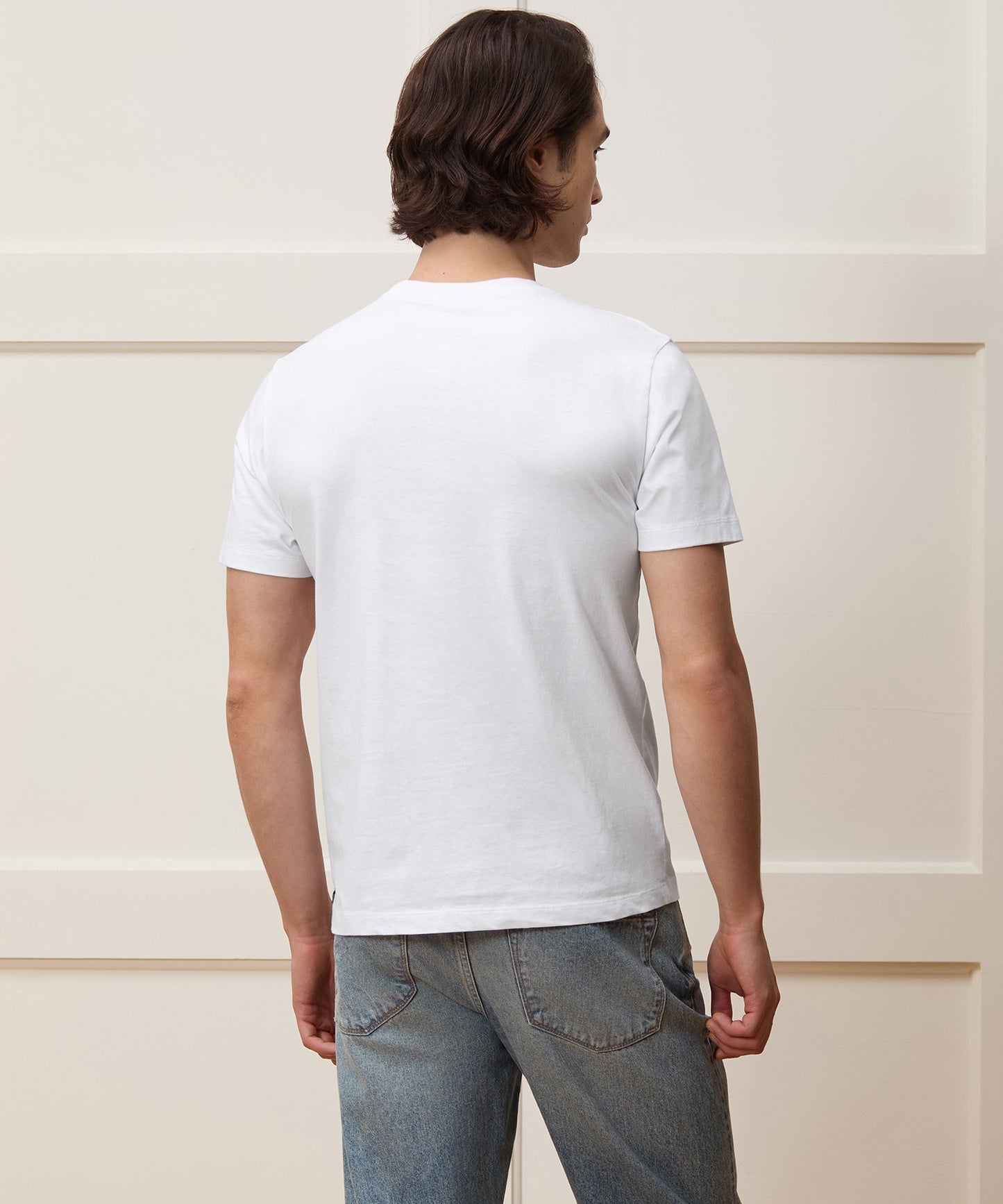 Todd Snyder Premium Jersey Tee in White White