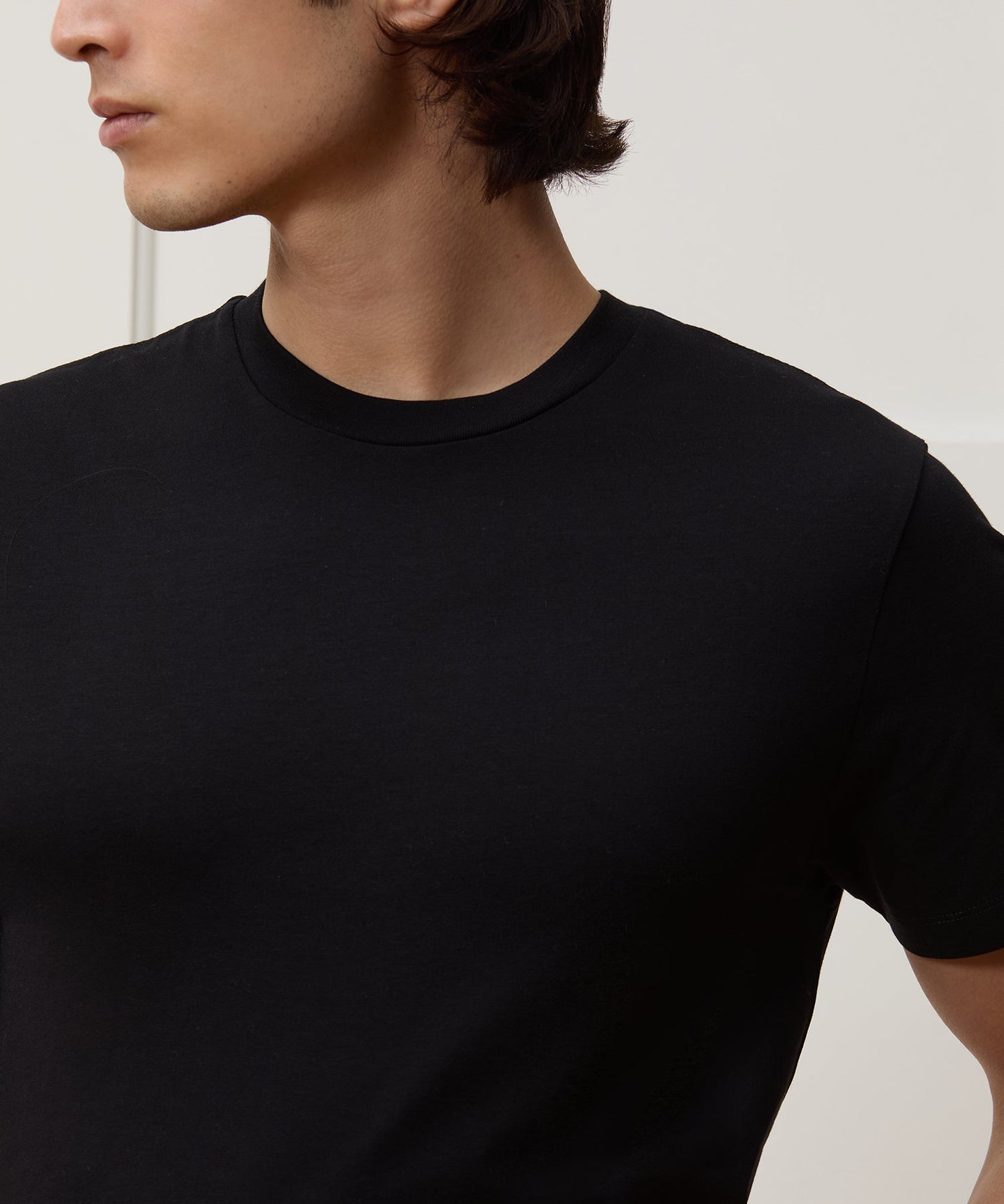 Todd Snyder Premium Jersey Tee in Black Black