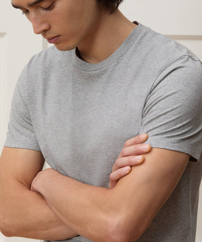 Todd Snyder Premium Jersey Tee in Grey Heather Grey Heather