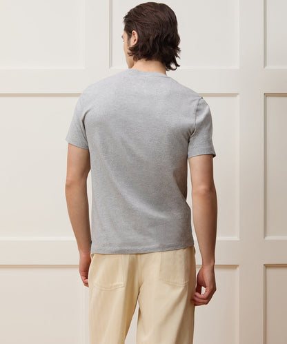 Todd Snyder Premium Jersey Tee in Grey Heather Grey Heather
