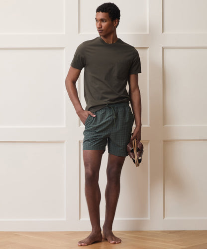 Todd Snyder Premium Jersey Tee in Snyder Olive Snyder Olive