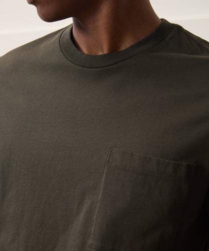 Todd Snyder Premium Jersey Tee in Snyder Olive Snyder Olive