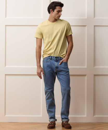 Todd Snyder Premium Jersey Tee in Sun Soaked Sun Soaked