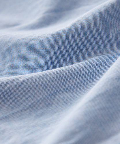 Todd Snyder Classic Fit Japanese Selvedge Oxford Button-Down Collar Shirt in Blue Blue