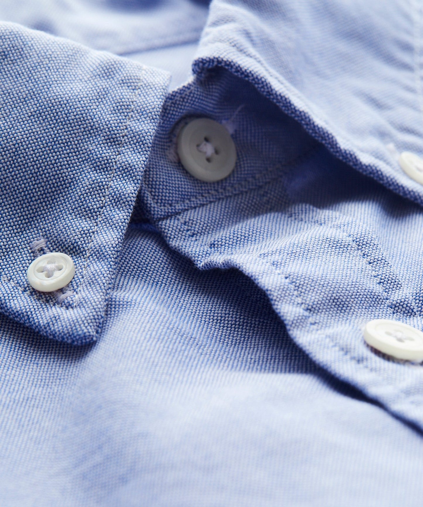 Todd Snyder Slim Fit Favorite Oxford Shirt in Blue Regatta Blue Regatta