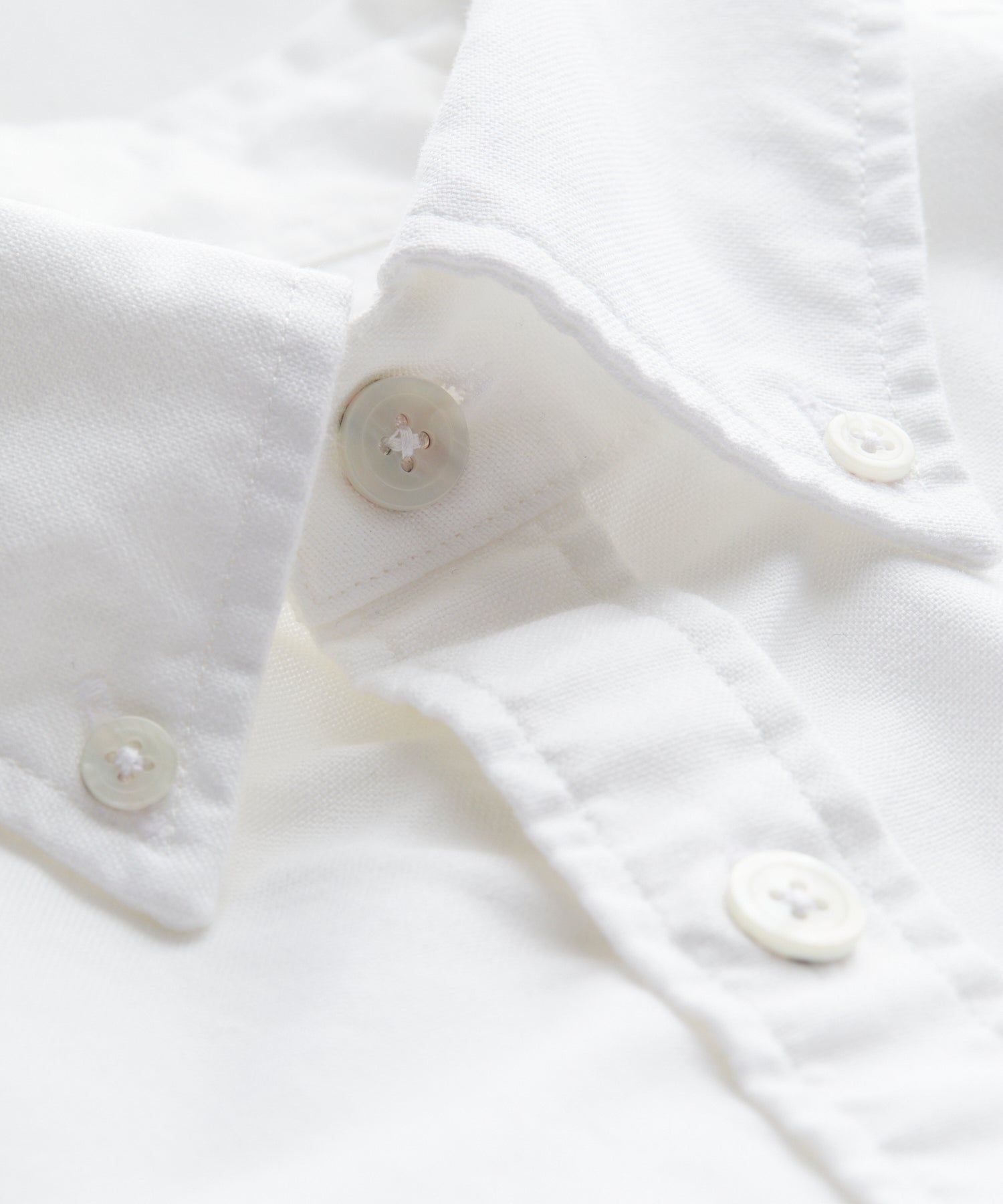 Todd Snyder Slim Fit Favorite Oxford Shirt in White White