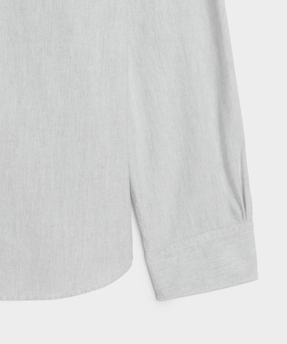 Todd Snyder Classic Fit Japanese Selvedge Oxford Button-Down Collar Shirt in Grey Grey