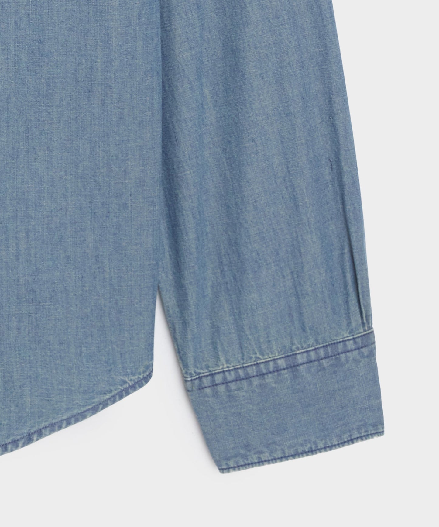 Todd Snyder Slim Fit Japanese Chambray Work Shirt in Indigo Indigo
